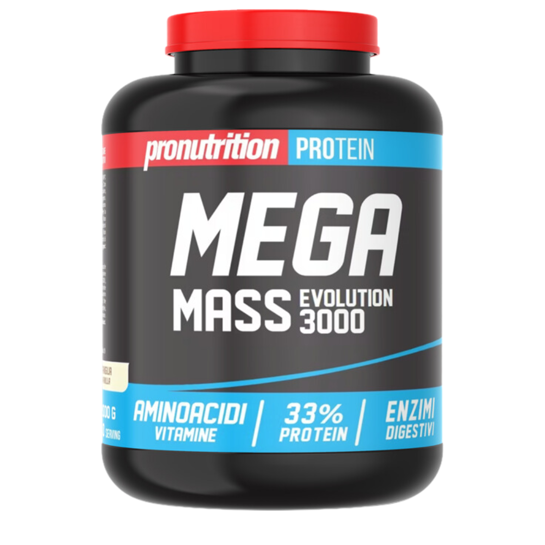 GAINER MEGAMASS EVO 3000 VAINILLA 2KG