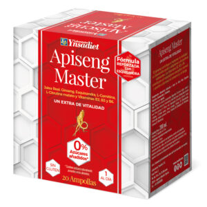 Jalea con Ginseng Apiseng Master 20 viales 0% azúcar añadido