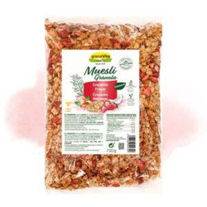 Muesli Crujiente Fresas, 750 g