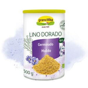 Lino Dorado Germinado Molido bio, 500 g