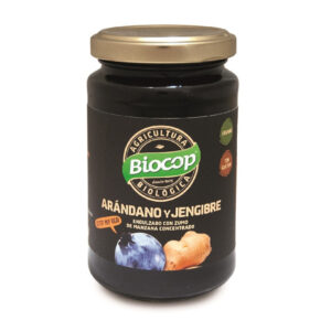 Compota de arándanos y jengibre Biocop 265 g