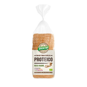 Pan de molde de trigo espelta integral proteico Biocop 400g
