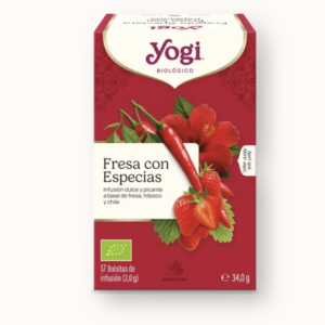 Yogi fresa con especias