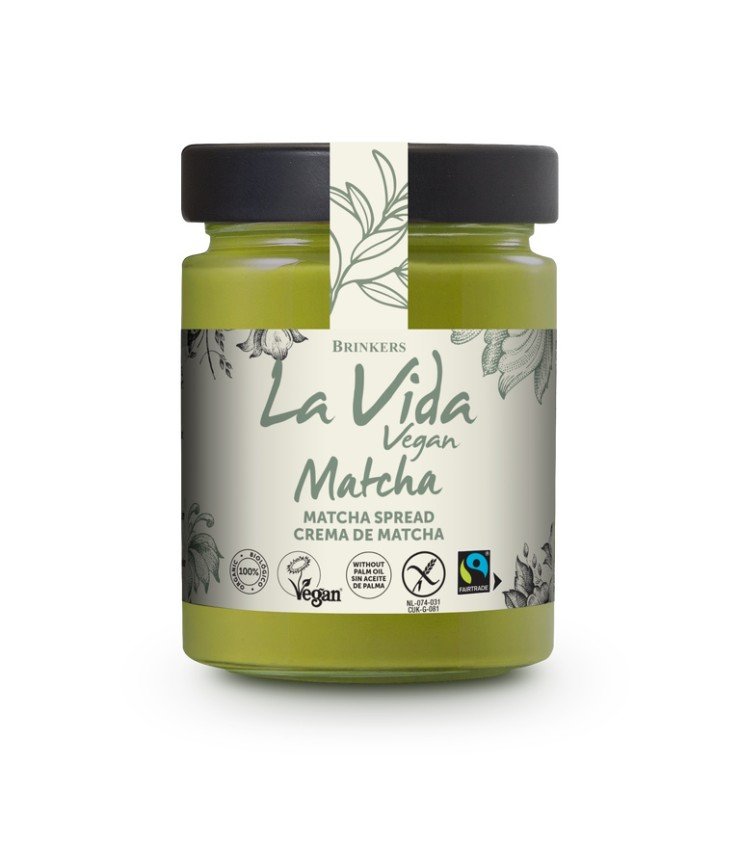 Crema de matcha La Vida Vegan 270g